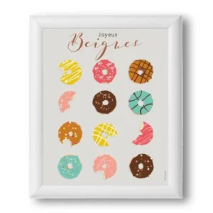 Lili Graffiti - Affiche Beignes (12 x 18)||Lili Graffiti - Donuts displays (12 x 18)