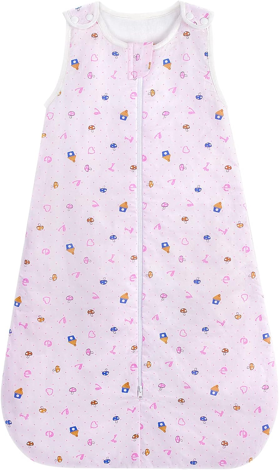 Viedouce Gigoteuse Hiver TOG 2.5,Gigoteuse Bebe Coton,Sac de Couchage Bebe,Turbulette pour Bébé Garcon Fille Naissance (3-18 Mois, Longueur: 80 cm) – Image 6