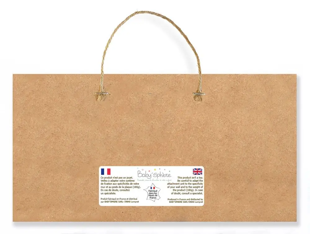Plaque de porte biche personnalisée – une touche poétique pour la chambre de bébé – Image 2