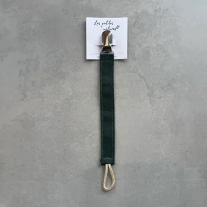 Les Petites Natures - Attache-Suce - Vert forêt ||Les Petites Natures - Pacifier Clip - Forest green
