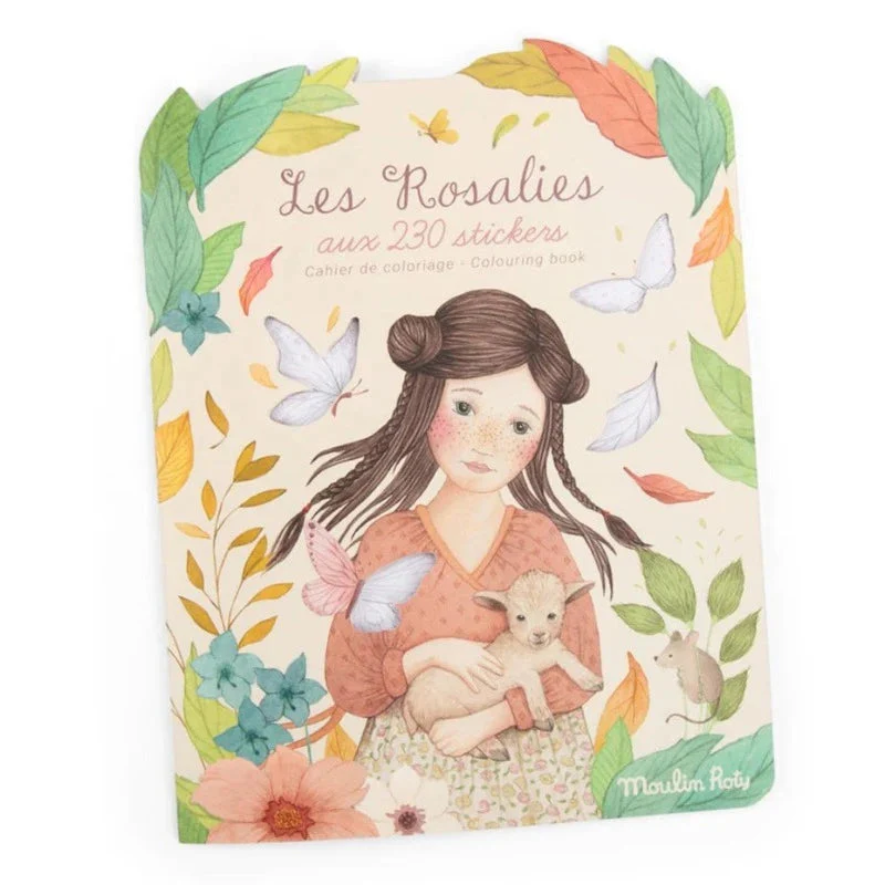 Moulin Roty - Cahier 230 Stickers||Moulin Roty - Notebook 230 Stickers