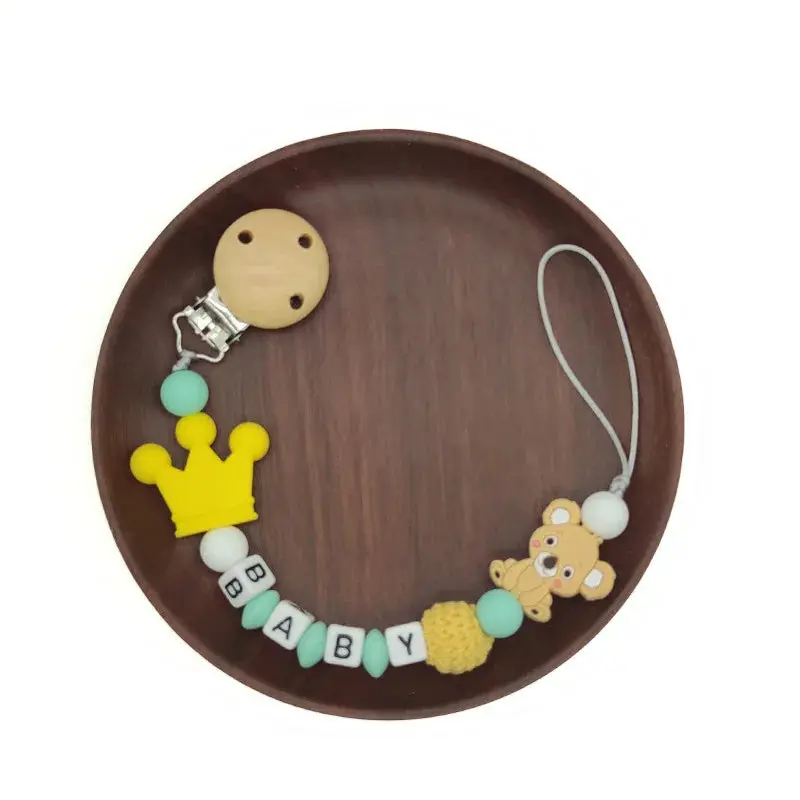 Attache tetine - attache sucette - Ours – Image 5