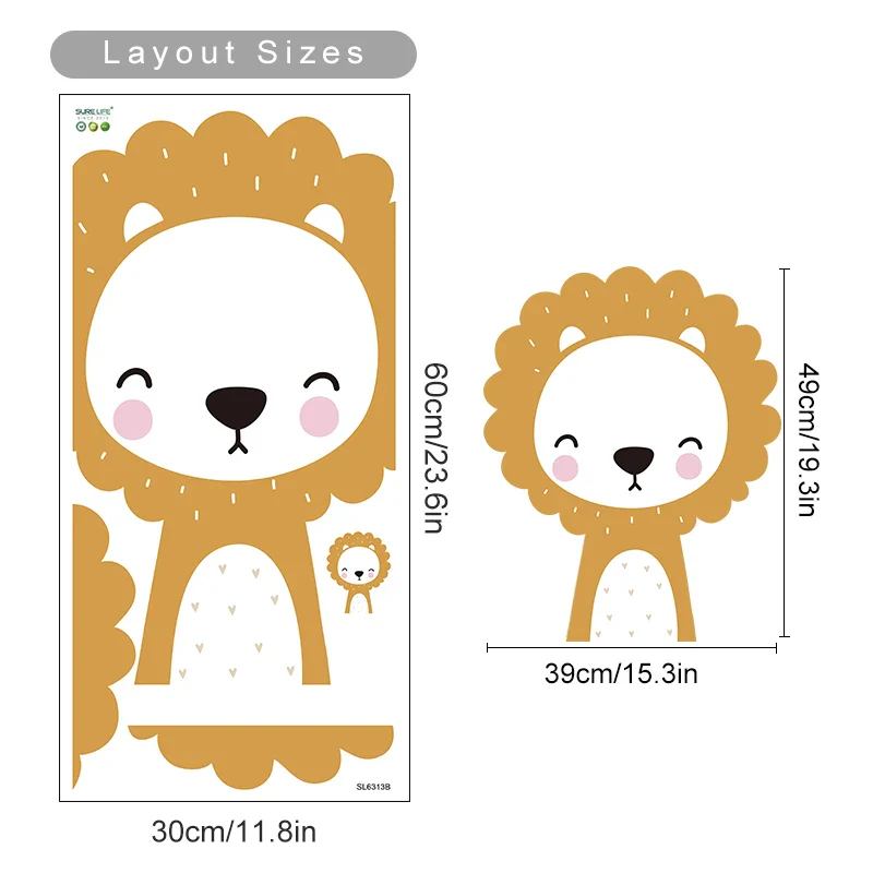 Stickers muraux animaliers – Image 7