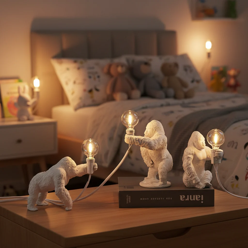 Lampe de Table Gorille – Image 2