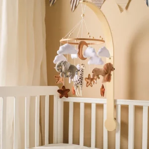 Cloche de lit en bois