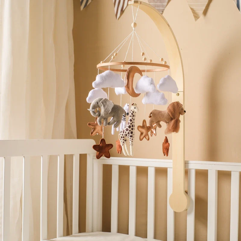 Cloche de lit en bois