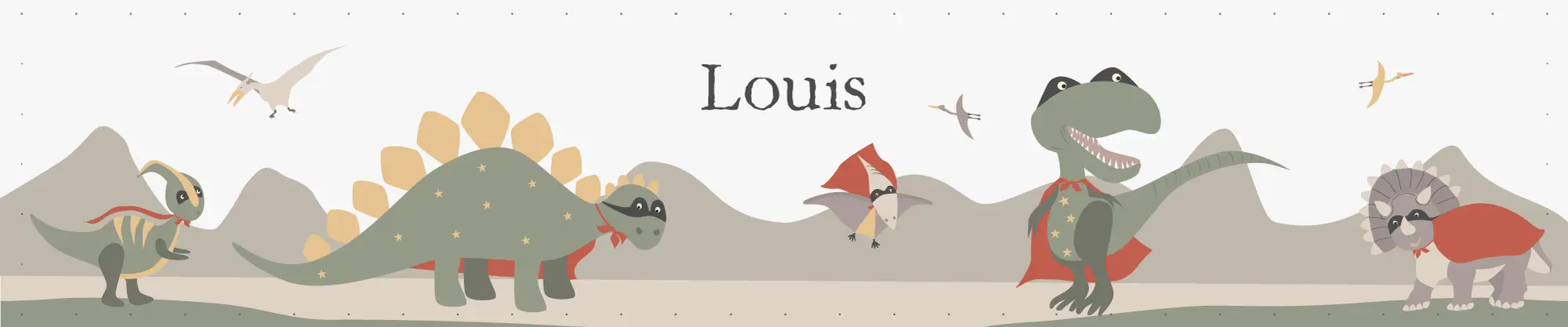 Plafonnier personnalisé du monde des dinosaures – Image 2