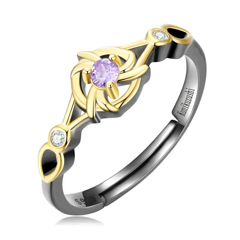 Bague Argent Anime Genshin Impact – Image 6