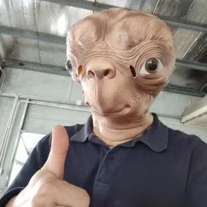 Déguisement Masque E.T. Alien