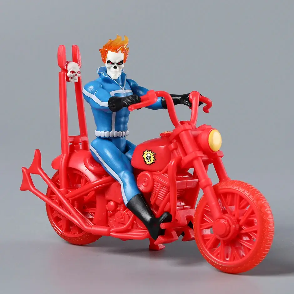 Figurine Ghost Rider Avec Moto Marvel – Image 6