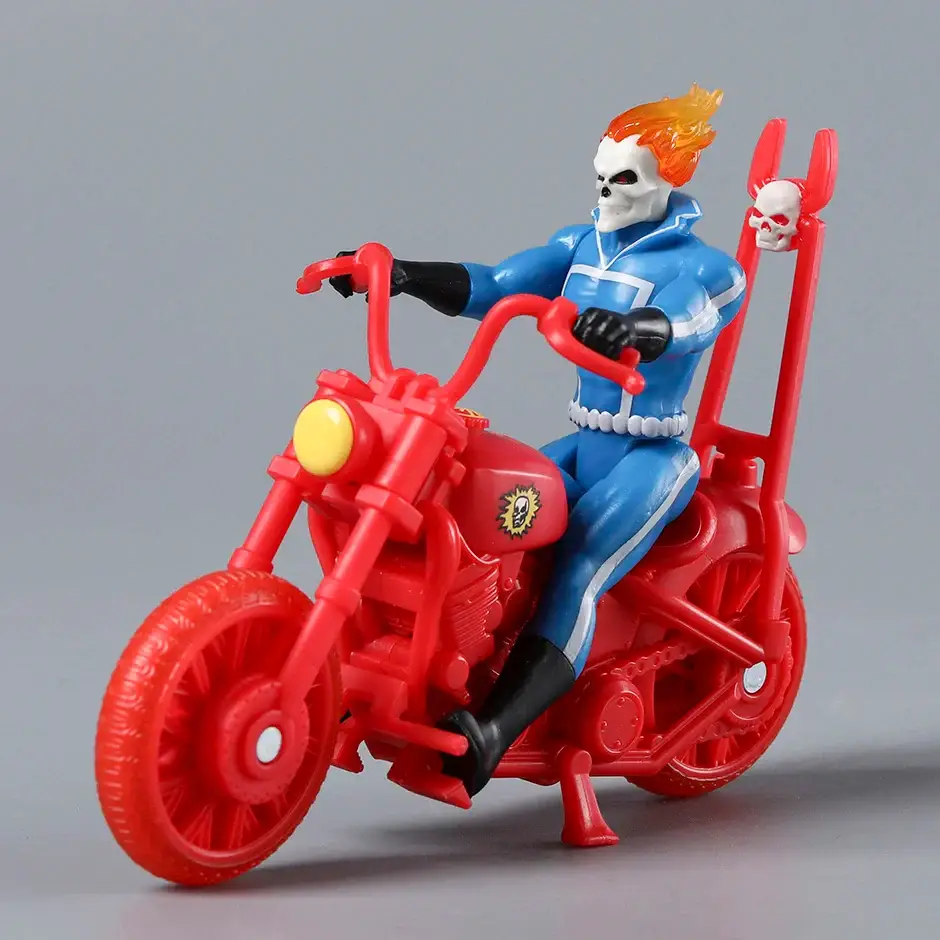 Figurine Ghost Rider Avec Moto Marvel – Image 3