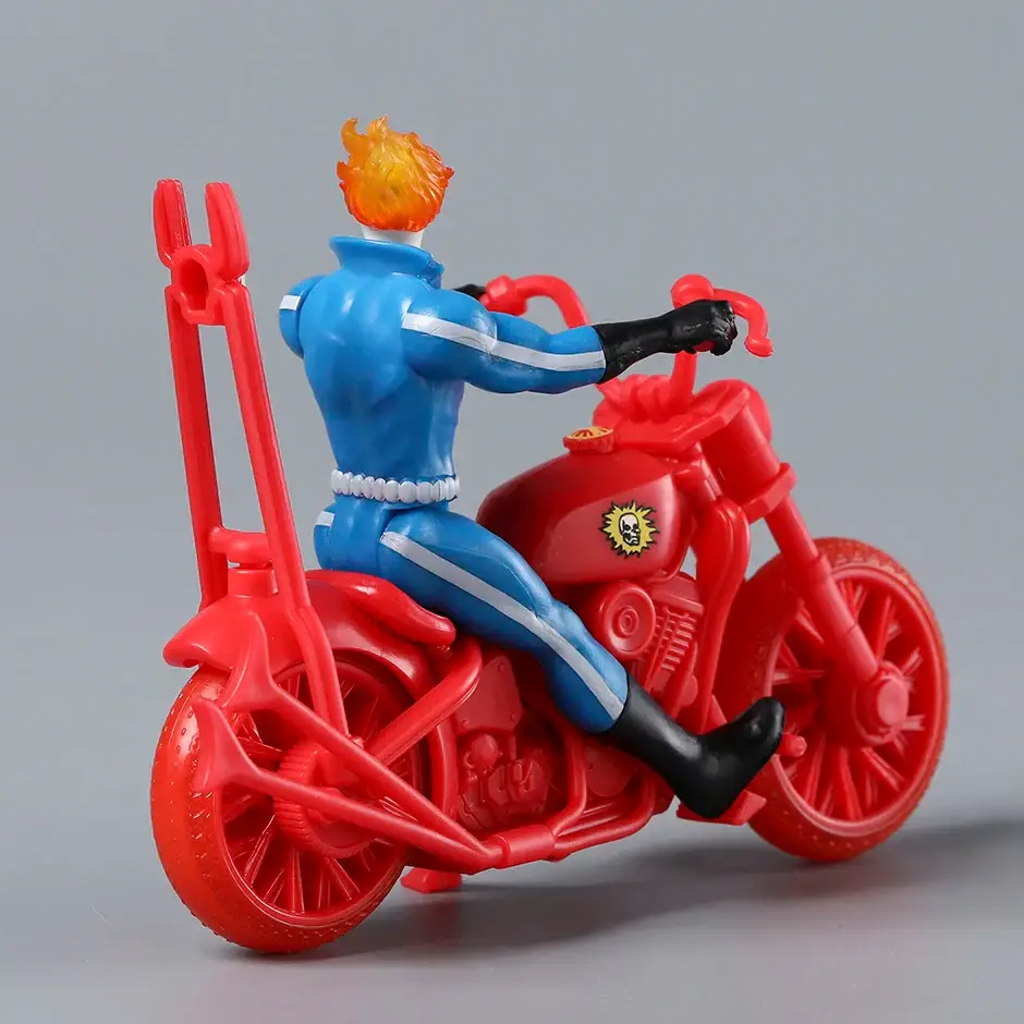 Figurine Ghost Rider Avec Moto Marvel – Image 5