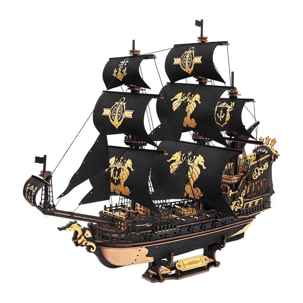 Jeu de construction Navire de guerre Pirate