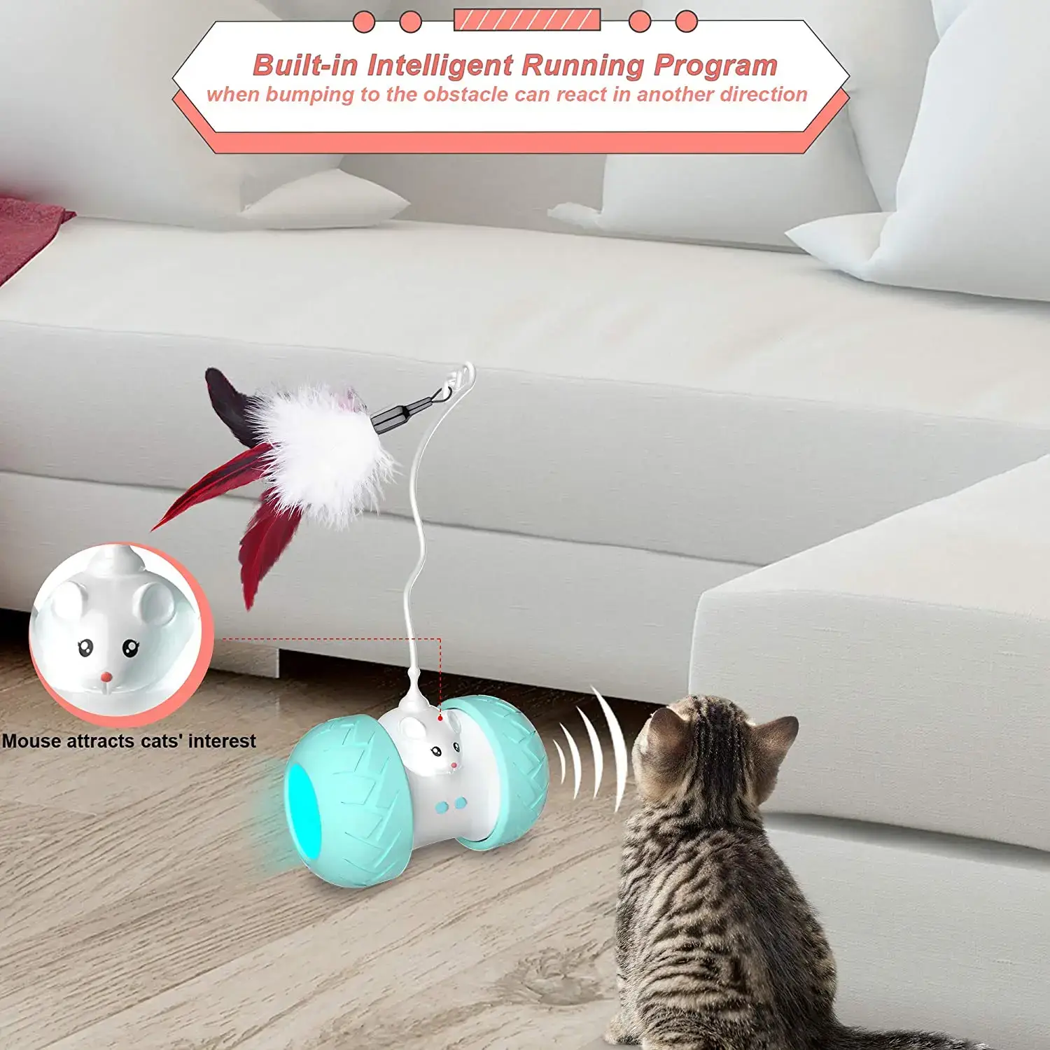 Jouet Interactif Electronique pour chat – Image 7