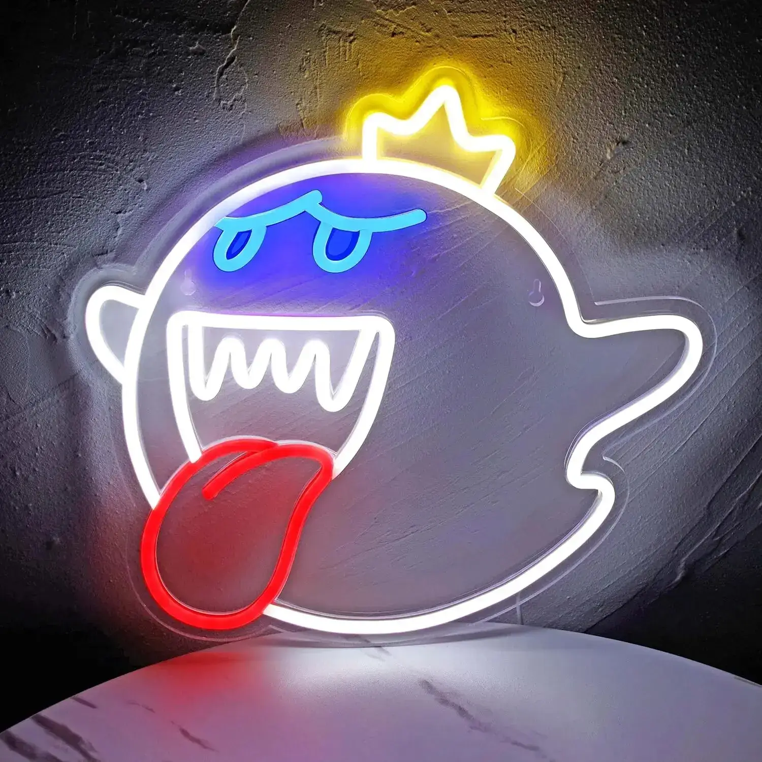 Lampe Neon Roi Boo Super Mario – Image 6