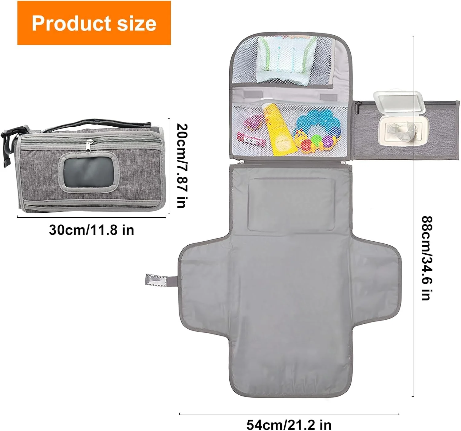 Matelas à Langer Portable de voyage – Image 5