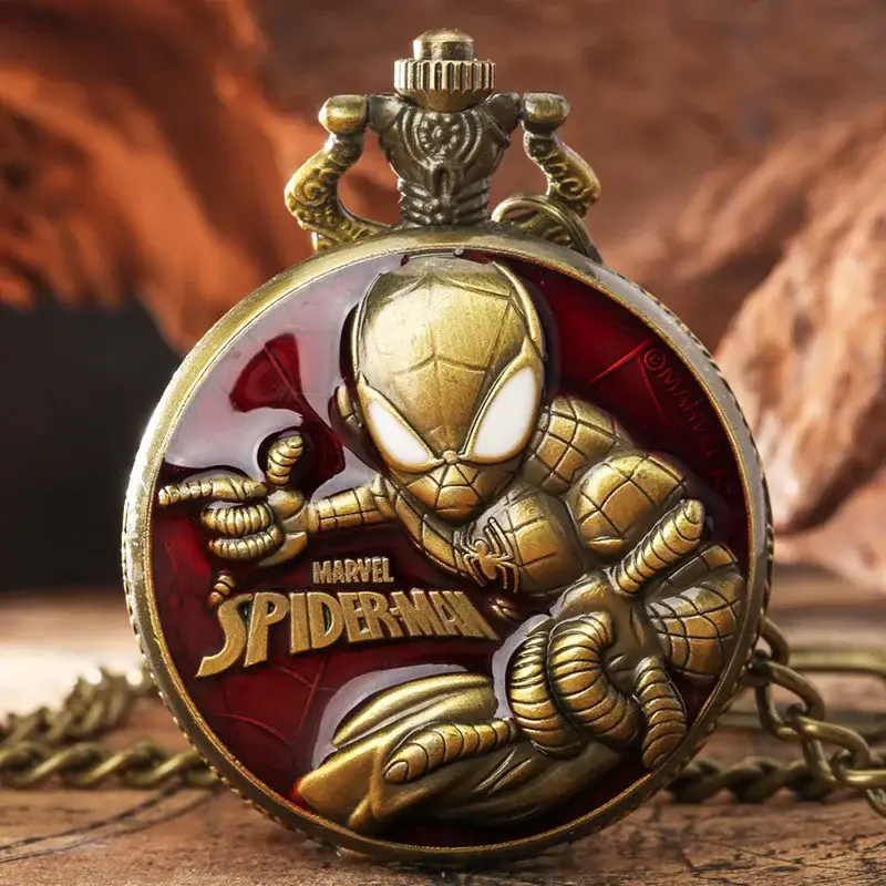Montre a gousset Spiderman Marvel