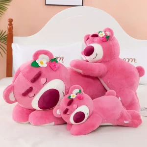 Peluche Ours Fraise Enfant