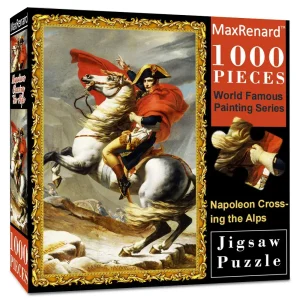 Puzzle 1000 Pièces Tableau Bonaparte Grand-Saint-Bernard