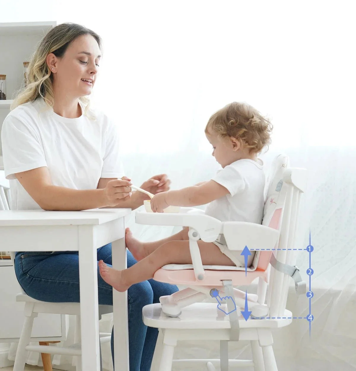 Rehausseur de chaise bébé – UBRAVOO – Image 2