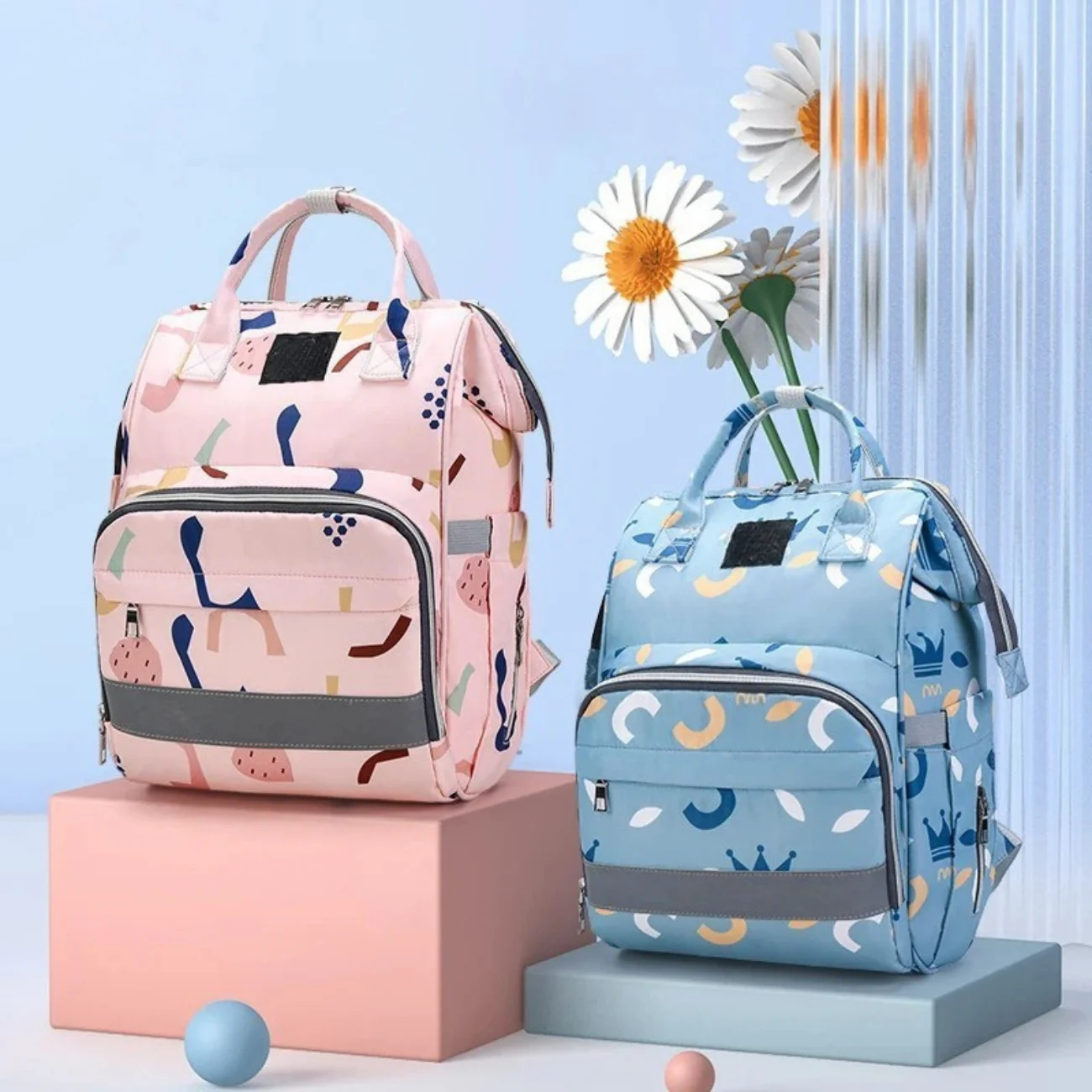Sac à dos à langer | tendance estivale – Image 3