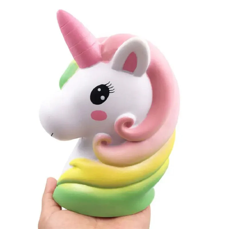 Squishy Licorne Rose Anti Stress – Image 3