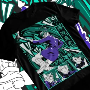 T-Shirt Coton Maki Zenin Jujutsu Kaisen